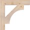 Ekena Millwork Westlake Block Smooth Bracket, Douglas Fir, 3 1/2"W x 22"D x 22"H BKT04X22X22WTL05SDF - alternate 4